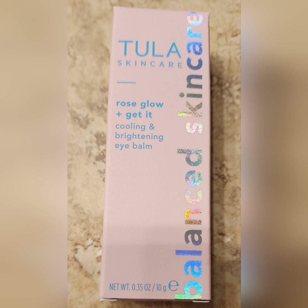 Tula 'Rose Glow + Get It' Cool & Brightening Eye Balm